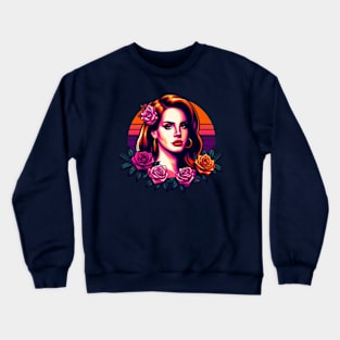 Lana Del Rey - Sunsets and Roses Crewneck Sweatshirt